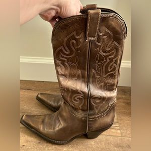 Cowboy boots leather size 6